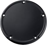 HardDrive 302912: Derby Cover Matte Blk M8 Softail