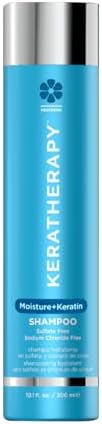 Keratherapy Keratin Infused Moisture Shampoo, 10.1 fl. oz., 300 ml - Anti Frizz Moisture Shampoo for Oily Scalp and Dry Ends - Kerabond Technology, Aloe Vera, & Willow Bark