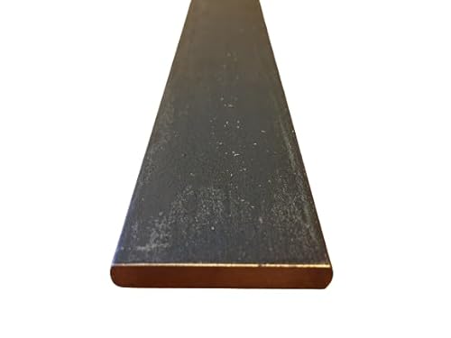 LeMétal – Fer plat acier 40x10 mm - Longueur au choix de 100 à 300 cms (110 cms)