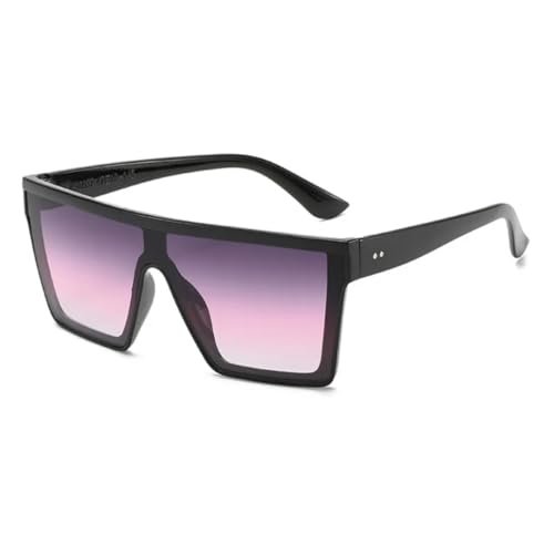Lunettes de soleil pour femmes et hommes vintage punk colorées avec verres UV400