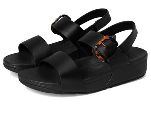 Image of FitFlop LULU Adjustable Leather Back-Strap Sandals