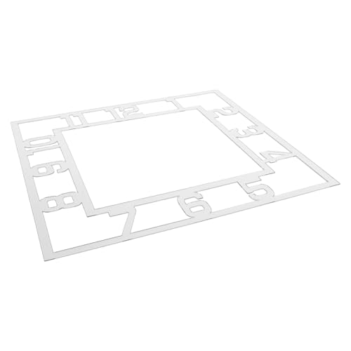 MINAOLULUS ���ʃA�N���������`�Ǌ|�����v�X�e�b�J�[ 20cm ��^�����f�U�C�� ���r���O �Q�� �I�t�B�X�pDIY�Ǐ���