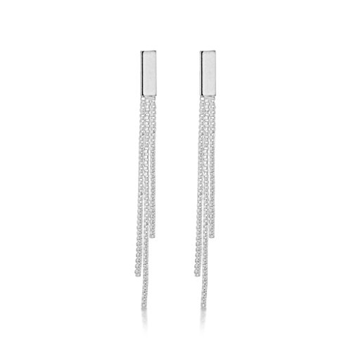 Preisvergleich Produktbild Tuscany Silver Damen Hängeohrringe 925 Sterlingsilber Silber - 8.54.4349