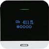 ABUS CO2-Melder - CO2WM110 AirSecure - Messgerät für Luftqualität, Luftfeuchtigkeit und Temperatur im Raum - mit Alarm und CO2-Ampel - 10-Jahres-Sensor