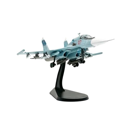 Modelo Su34 Sukhoi avión militar de metal para regalar a aficionados