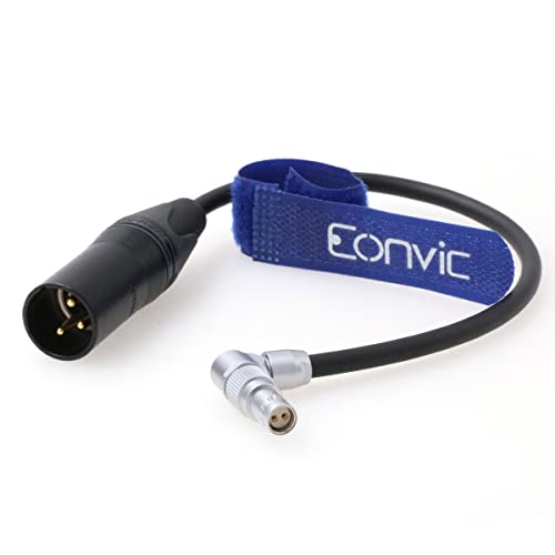 Câble Komodo rotatif 2 broches femelle XLR pour tournage sur stabilisateur