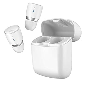 Cambridge Audio Melomania 1+ Echte Draadloze Oordopjes – Bluetooth 5.0, Hi-Fi Sound, In Ear Hoofdtelefoon voor iPhone en Android met Oplaadhoesje en App Control (Wit)