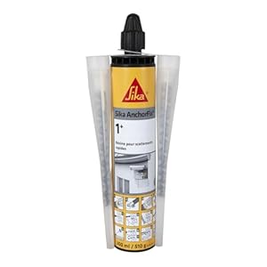 Scellement Chimique Multi-Matériaux Sika Anchorfix 1+ Ton Pierre 300ml