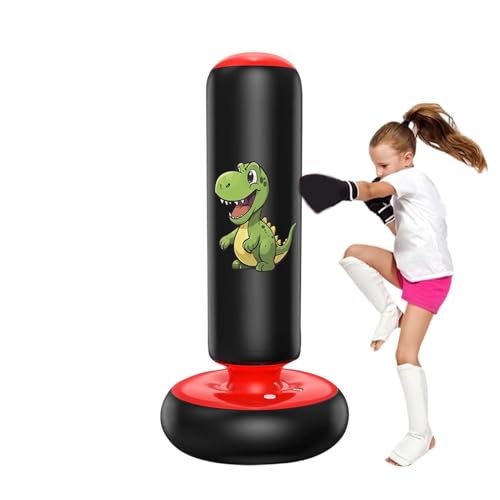 Sac de frappe gonflable fitness, outil d'exercice et boxe adolescent