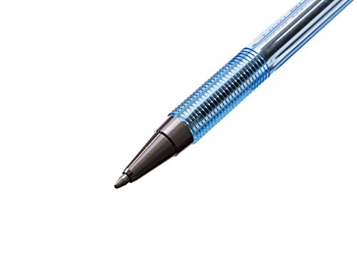 Pilot BPS Matic Penna A Sfera Blu – Confezione Da 12, Punta 1 Mm, A Scatto E Ricaricabile