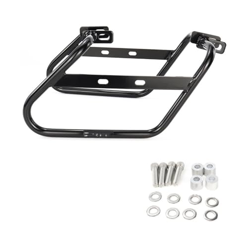 Support de sacoche latérale moto Softail transporteur rigide en acier