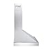 CIARRA Wall Mount Range Hood 30 inch 760m3/h Ducted Convertible Ductless Range Hood Vent in Stainless Steel CAS75308