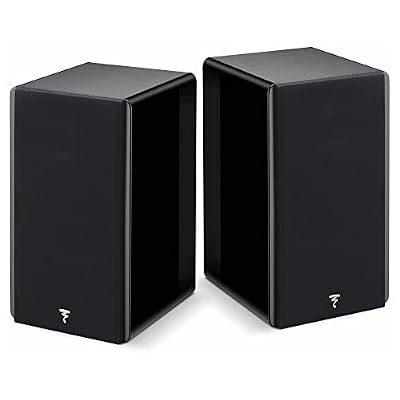Focal Vestia No1 2-Way Bookshelf Loudspeaker Finished in Black - Sold as a Pair