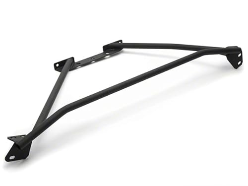 SR Performance Strut Tower Brace in Black - Handling Upgrade Fits Ford Mustang GT / V6 1994-2004