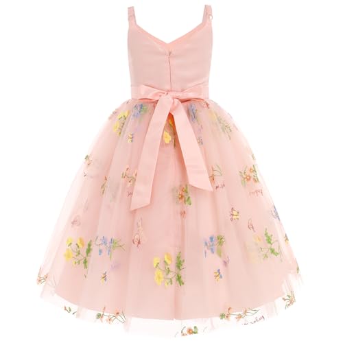 Robe classique fille IBTOM Castle idéale pour fêtes d'école et dimanches