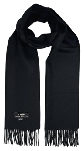 100% Baby Alpaca Wool Scarf for Men & Women - Imported from Peru