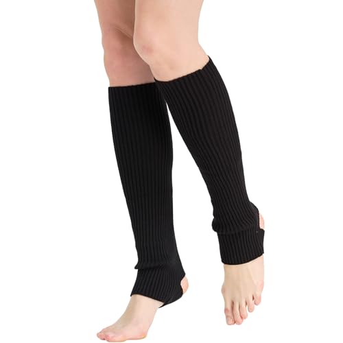Image of Nanxson Knit Ribbed LegWarmer Women Knit Calf Accessories Leg Sleeves | Solid Neon Boot Socks,Y2K 80s Women's Lolita LegWarmer,Sports Party Yoga Dance Accessories,Winter Ankle Heap Kawaii Sock