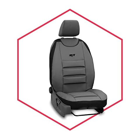 Funda de asiento de coche Saferide con piel sintética y airbag Cover