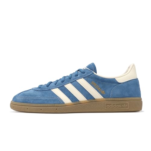 Adidas Handball Spezial Men's Casual Shoes, Handball Spezial Core Blue Gum Men Unisex Casual Shoes IG6194, CORE BLUE/CREAM WHITE/CRYSTAL WHITE, 9.5 US