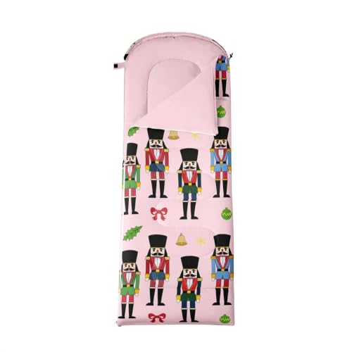 Bolsa de Dormir Feelyou Rectangular para 1 Persona Color Pink Red Black miniatura 4