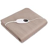 MunzeYi 電気毛布 敷き掛け兼用 140×80cm 5段階温度調整