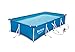 Bestway 56424 - Piscina Desmontable Tubular Infantil Family Splash Frame Pool 400x211x81...