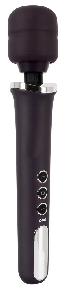 ORION Massagestab "Power Wand" - intensiver Ganzkörper-Massagestab für Frauen und Männer, mit 10 Vibrationsmodi und je 5 Geschwindigkeiten, lila
