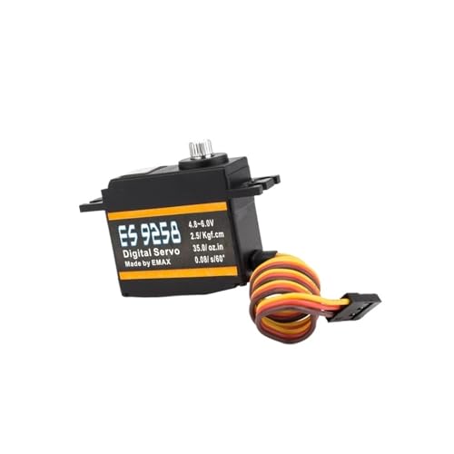 Microservidor digital ES9258 servo motor pequeño de plástico y metal para proyectos 2
