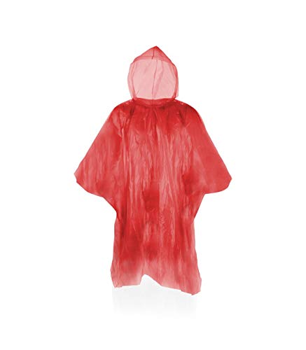 Mkt Poncho Remo Rojo