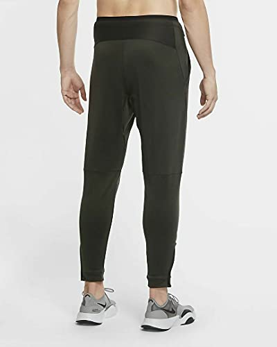 Nike Pro Men's Fleece Training Pants Sequoia Running Joggers (X-Large)