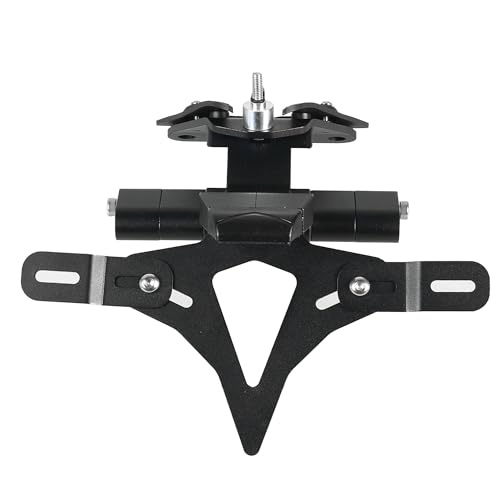 Support plaque d'immatriculation moto Aprilia RSV4 fixation anti-vibration