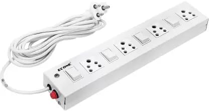 BAHUL 6 Amp /10 Amp 4 Socket 4.4 Mtr Wire Extension Board 10 A Four Pin Socket-image-23