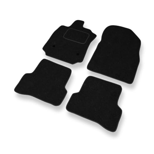 Mossa Tappetini Auto in TPE compatibili con Renault Clio IV Hatchback (10.2012-08.2019) - tappeti auto neri - G