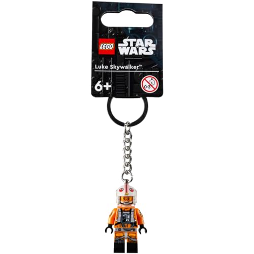 Star Wars Luke Skywalker Pilot Outfit Minifigure Portachiavi 854288, Arancione, S - Lego - Immagine 1