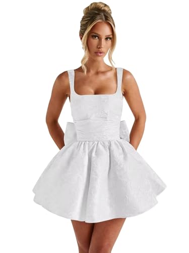 Homecoming Dresses 2025 for Teens Square Neck Satin Appliqued Short Prom Cocktail Party Dress