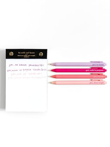 Set de 4 bolígrafos de gel Colored Pen Girl Open Your Bible miniatura 2