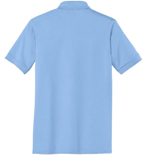 Joe's USA Men’s Short-Sleeve Jersey Knit Polo Shirt Easy-Care with Soil-Release Finish - Comfortable Casual & Workwear2