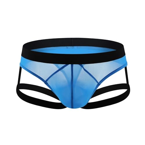 Calzoncillos sexy para hombre, tanga erótica, transparente, ropa interior, tirantes, seda de hielo, ropa interior, transpirable, cómodo, calzoncillos tipo bóxer, calzoncillos deportivos suspensivos