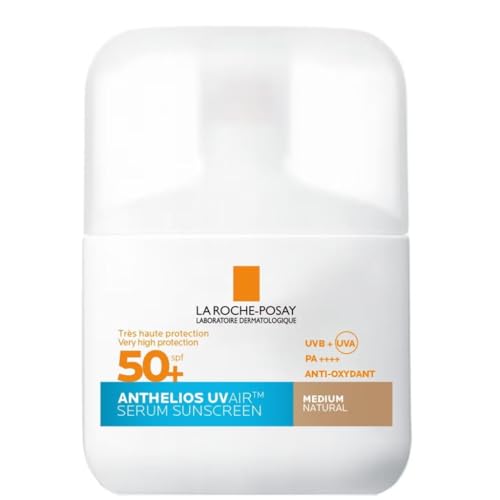 La Roche Posay Anthelios UVAIR - Suero protector solar SPF50+ mediano, 50 ml