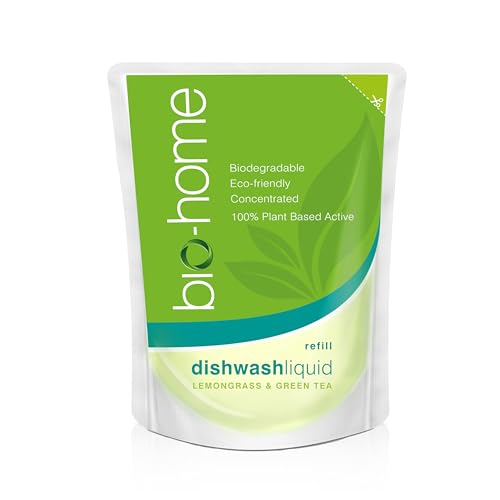bio-home Lemongrass & Green Tea Dishwashing Liquid Refill Pack 450ml