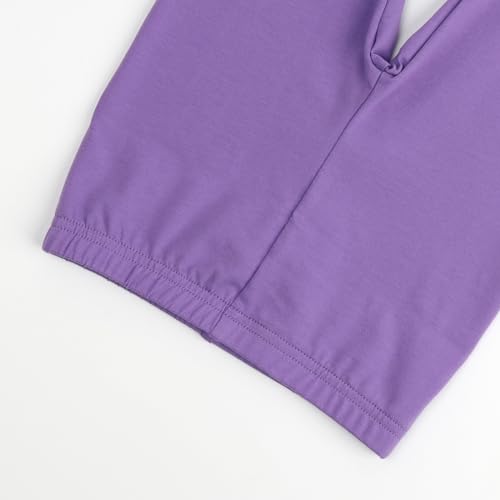 Image of HOOLCHEAN Baby Toddler and Little Girls Cotton Ruffle Leggings