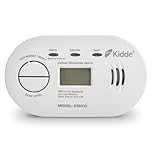 Kidde 5DCO Digital Carbon Monoxide Alarm and Detector with AA Batteries - 10 Year Sensor Life Digital Display CO Alarm - 7 Year Warranty
