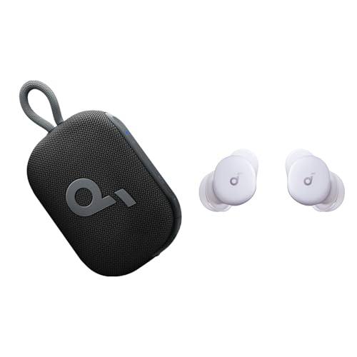 Soundcore Select 4 Go Bluetooth Shower Speaker by Anker Sleep A30 Special, IP67 Waterproof/Dustproof, Ultra-Portable Speaker, Wireless, 20H Playtime