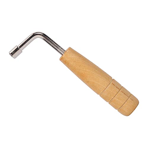 Generic Harp and Lyre Tuning Tool with Wooden Handle for Stringed Instruments
