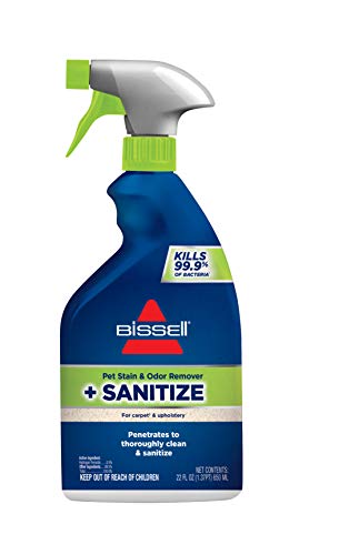 Bissell Pet Stain & Odor Remover + Sanitize, 22oz, 1129