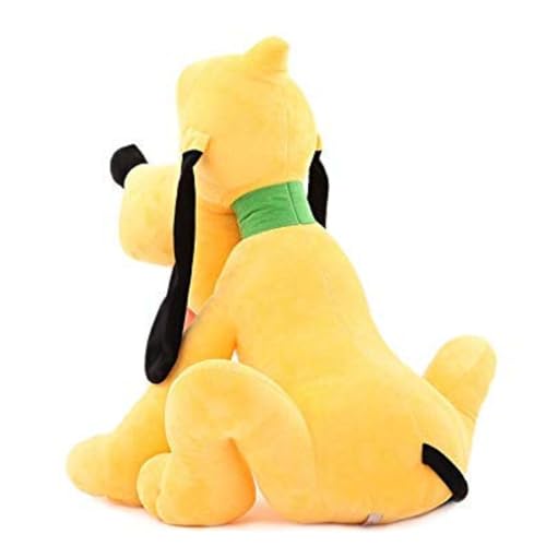 Image of Tickles Dog Cartoon Character Soft Stuffed Plush Animal Toy for Kids Boys & Girls Birthday Gifts (Color: Yellow Size: 40 cm)