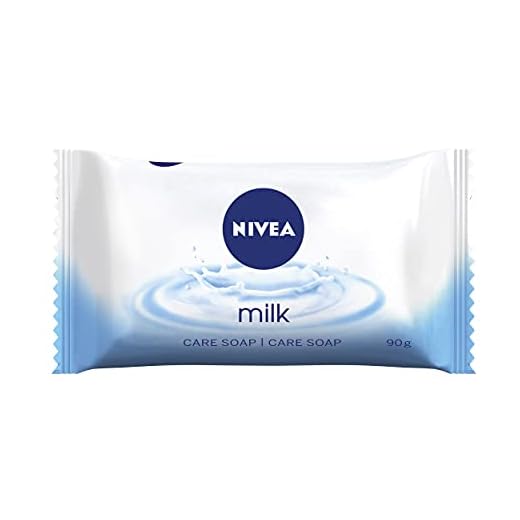 NIVEA Milk Care Soap, 90 g