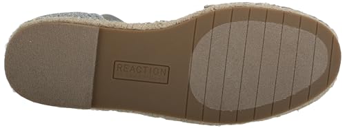 Kenneth Cole Reaction Women's Women's Luna Ballet Flat, Silver MESH, 104