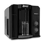 Purificador de Água Gelado por Compressor Pury Leaf com Eficiência Bacteriológica, Refrigeração Potente e Baixo Consumo de Energia (Preto, 127V)