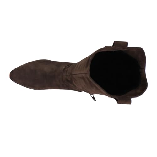 Diba True Womens Ame Thyst Pointed Toe Pull On Casual Boots Knee High - Brown4